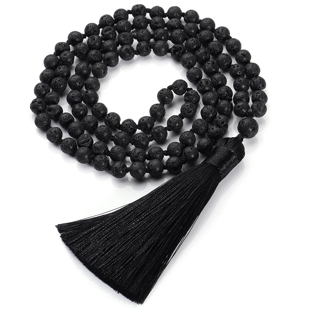 Collier de 108 perles Mala