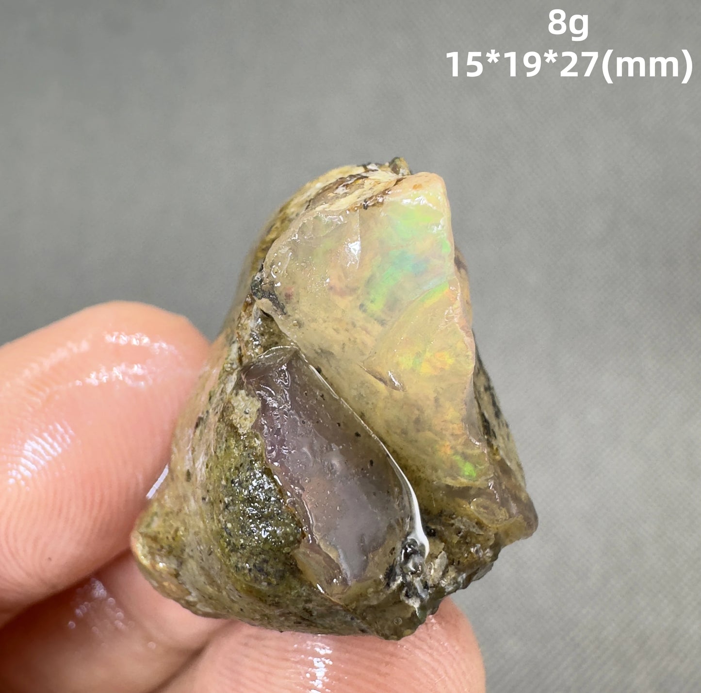 Natural Rare Ethiopian Water Opal Specimen