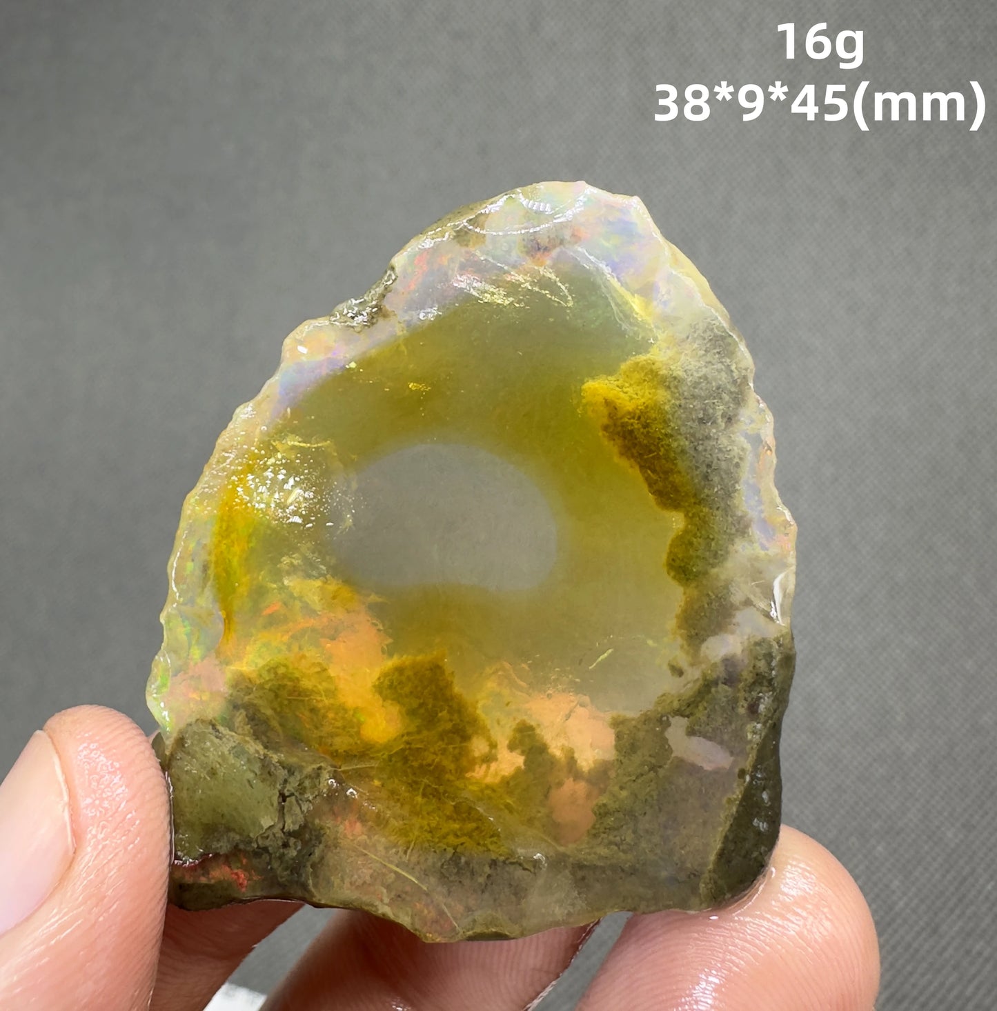 Natural Rare Ethiopian Water Opal Specimen
