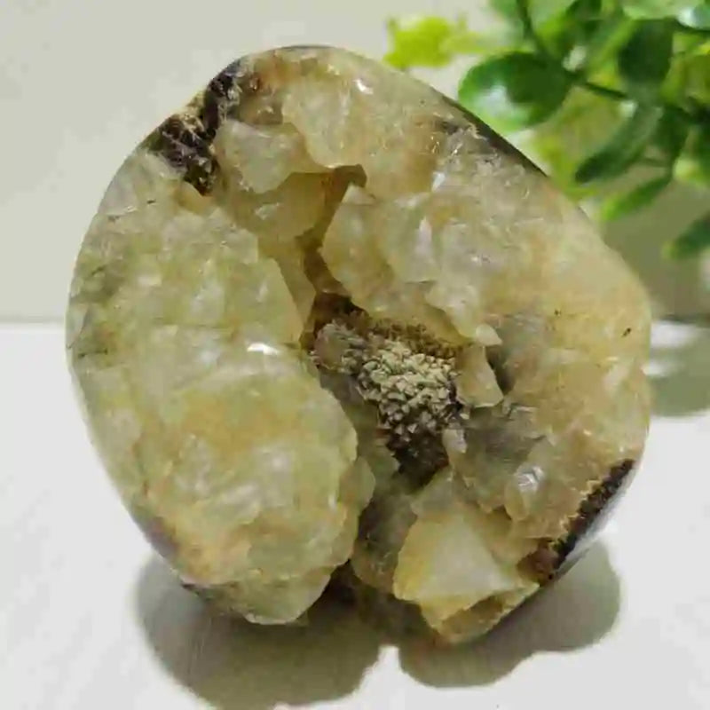 Natural Septarian Geode Freeform Cluster