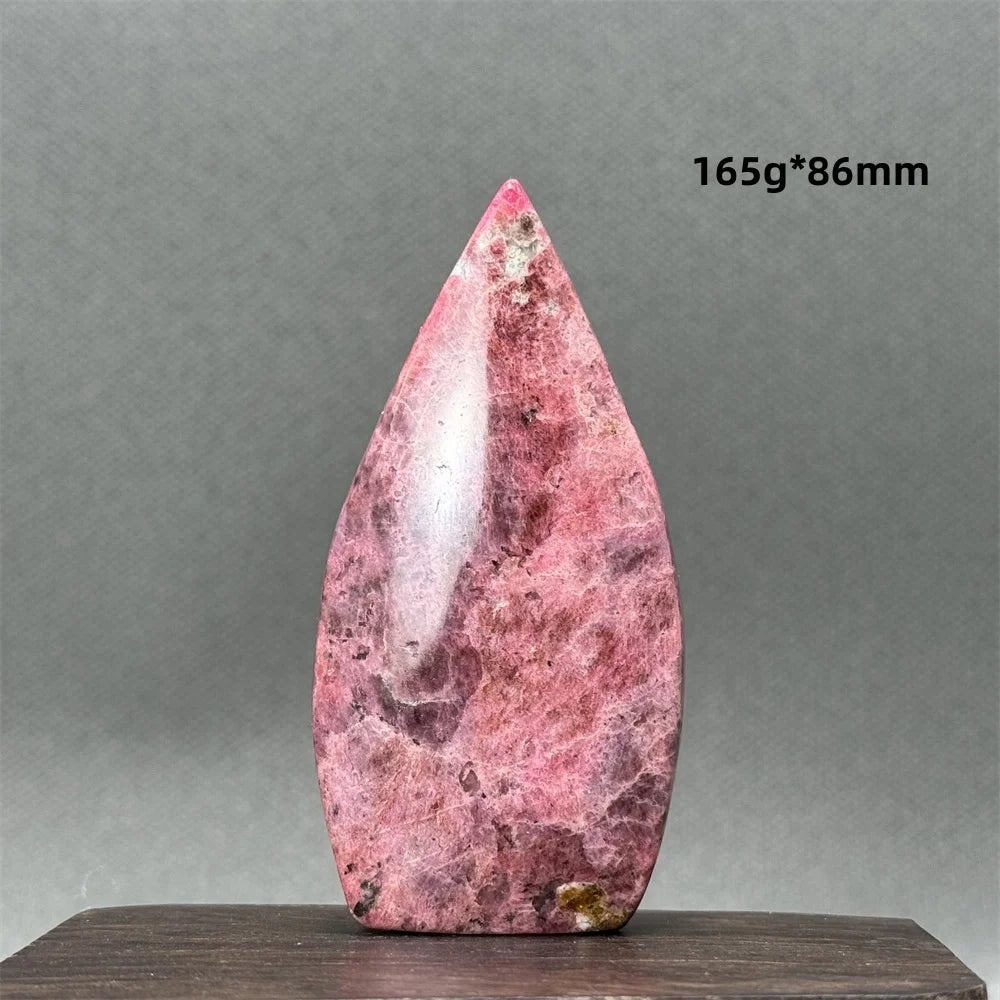 Natural Red Rhodochrosite Free-Form Torch