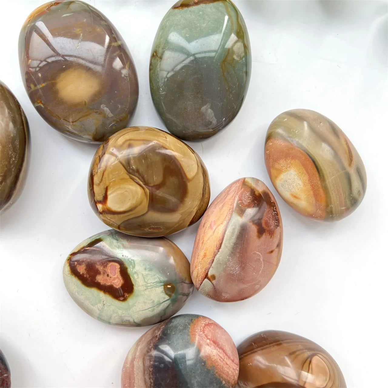 Jaspe polychrome Ocean Palmstone 