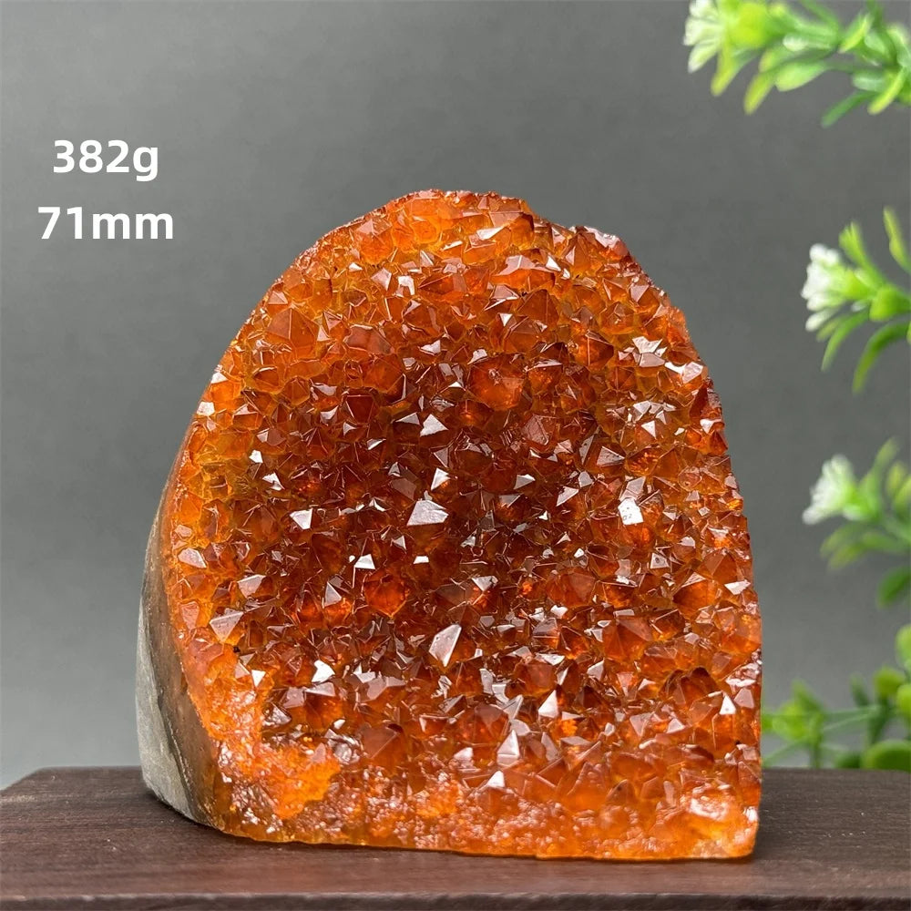 HQ Brazilian Citrine Freeform Geode