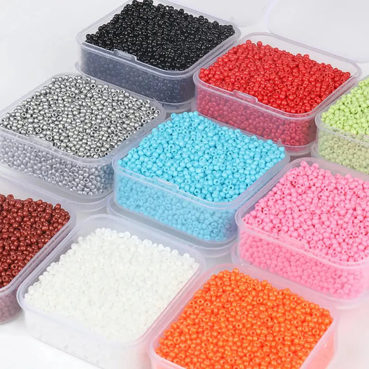 4000pcs 2mm Boxed Czech Glass Seed Beads