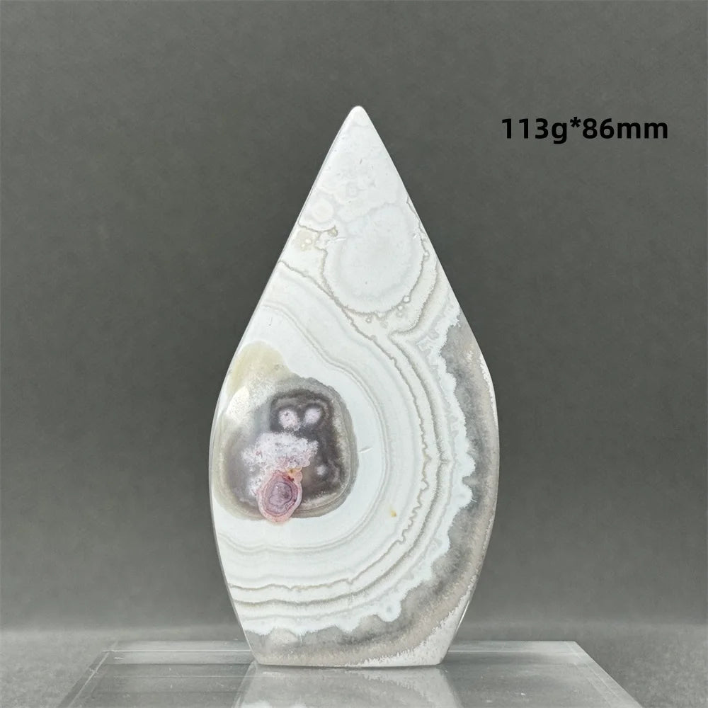 Natural Mexican Crazy Lace Agate Freeform Torch