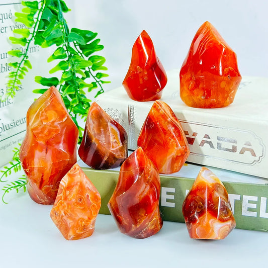 Natural Carnelian Flame
