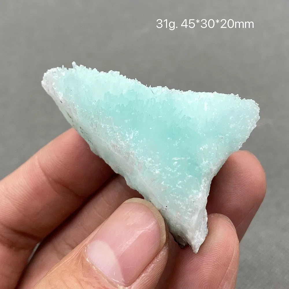 Natural Blue Aragonite Specimen