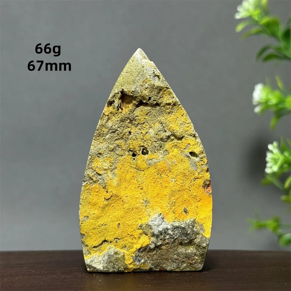 Natural Bumblebee Jasper Free Form Torch