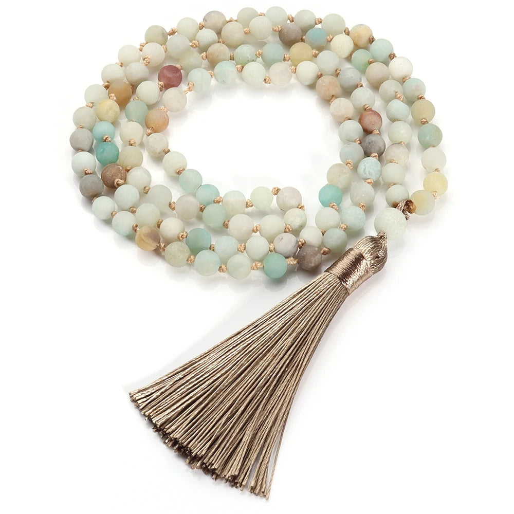 Collier de 108 perles Mala
