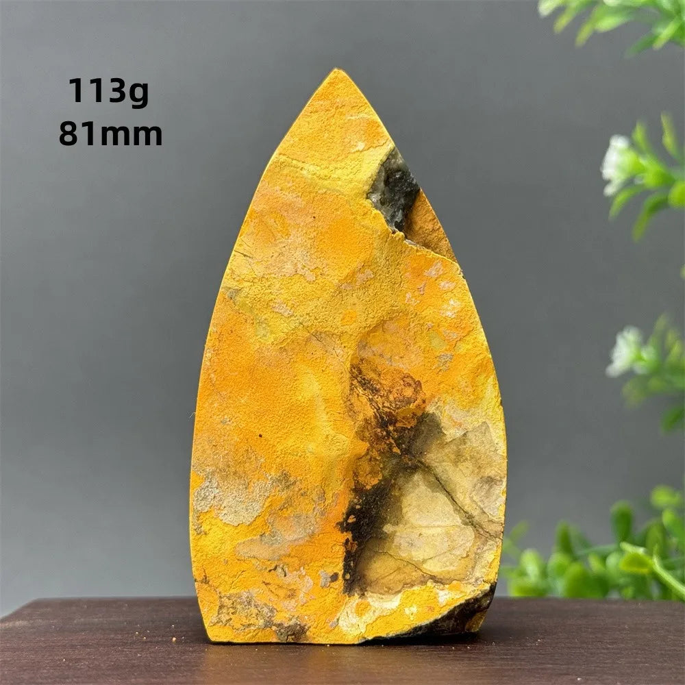 Natural Bumblebee Jasper Free Form Torch