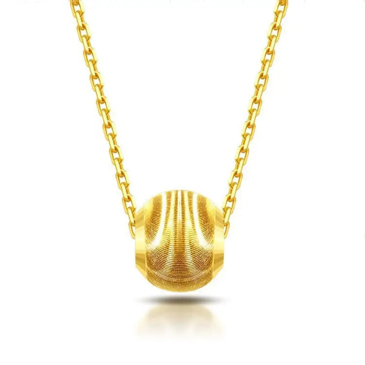 24k 999 Pure Gold Cat Eye Bead
