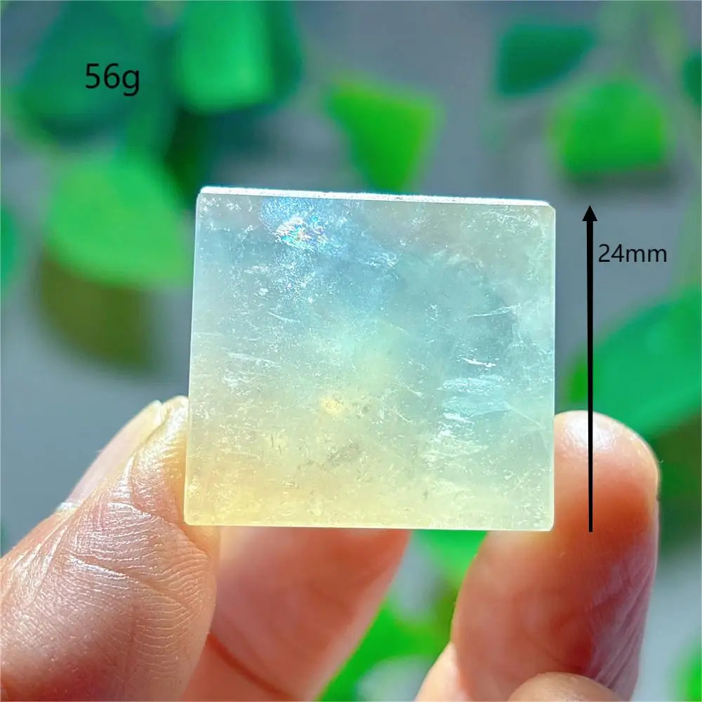 Natural Banded Candy Fluorite Cubes