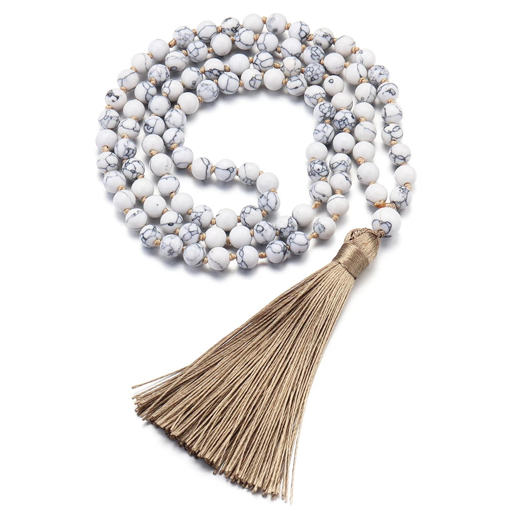 Collier de 108 perles Mala
