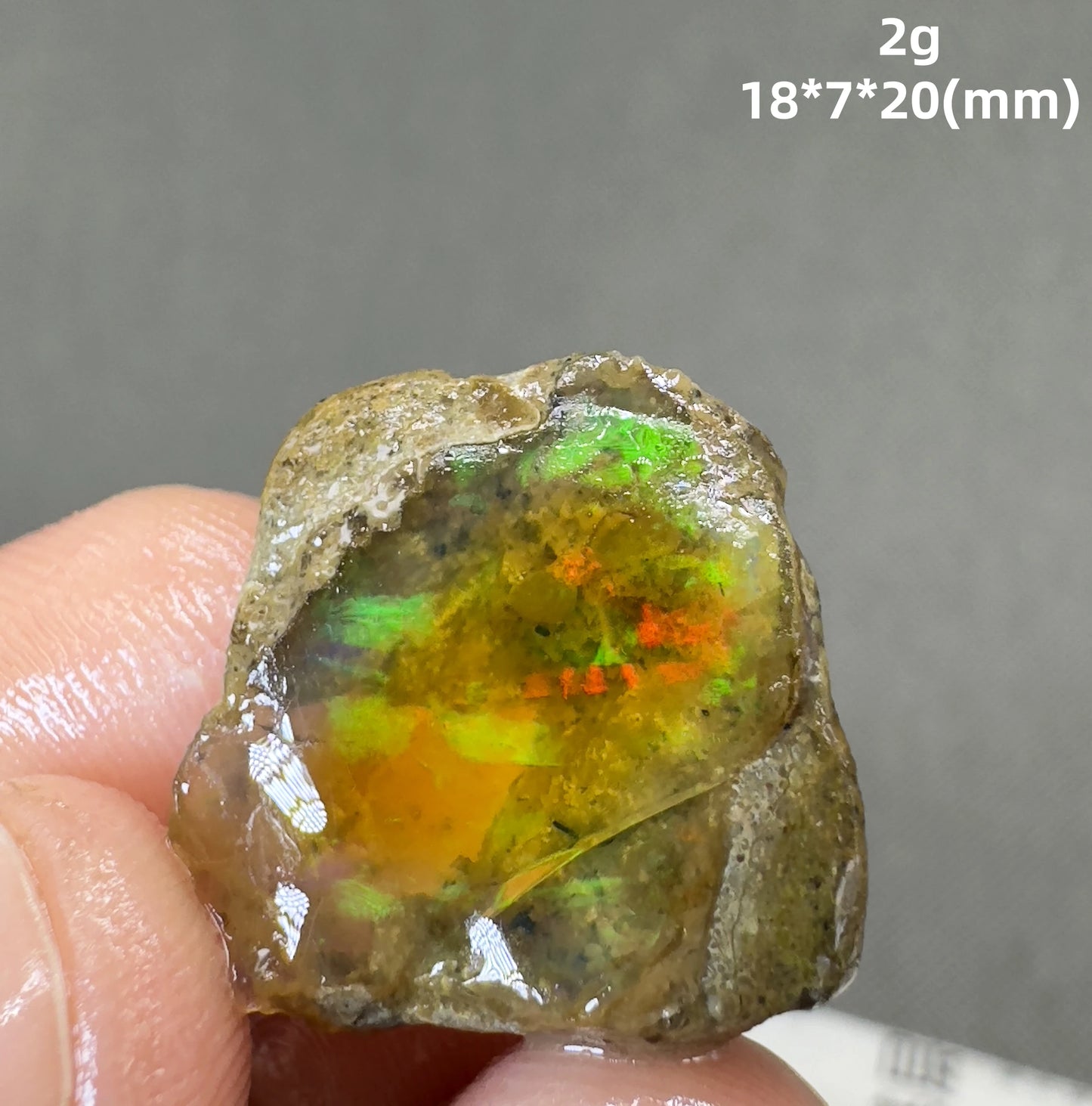 Natural Rare Ethiopian Water Opal Specimen